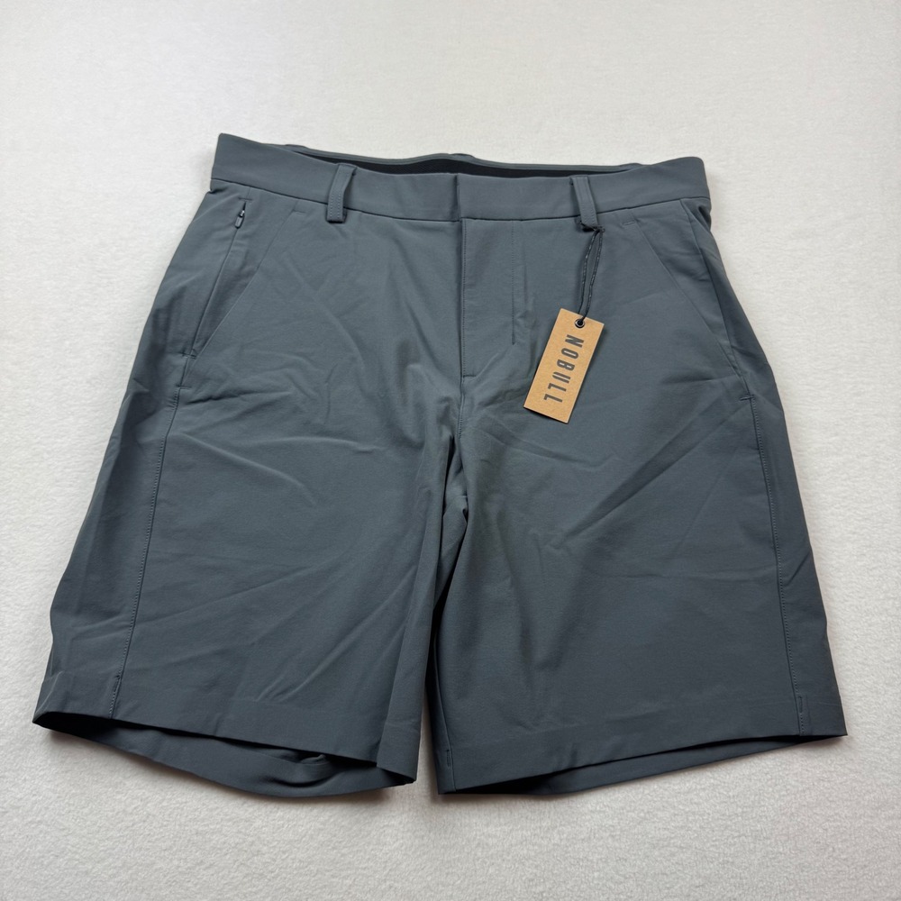 NOBULL Golf Shorts Mens 31 Dark Shadow Gray 9"‎ Inseam Athletic Stretch NWT